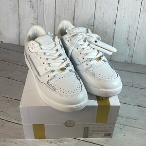 Rare NEW London Brand “No Two Ways” (NTW) White Leather Sneakers